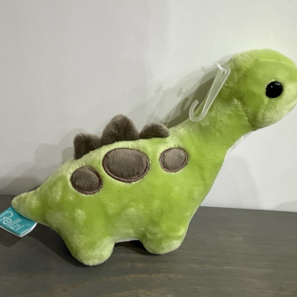 BELLZI BRONTOSAURUS - 12" Stuffed Plush Green Bronti Kawaii Dinosaur